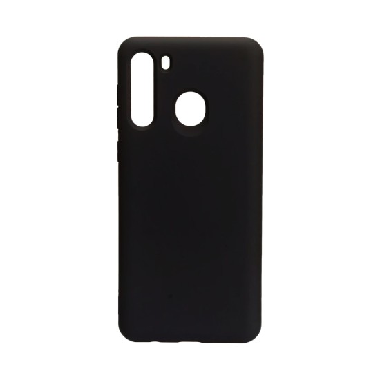 Capa de Silicone para Samsung Galaxy A21 Preto